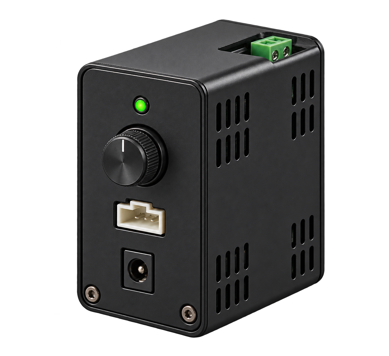 Single-channel machine vision light controller with adjustment dial
